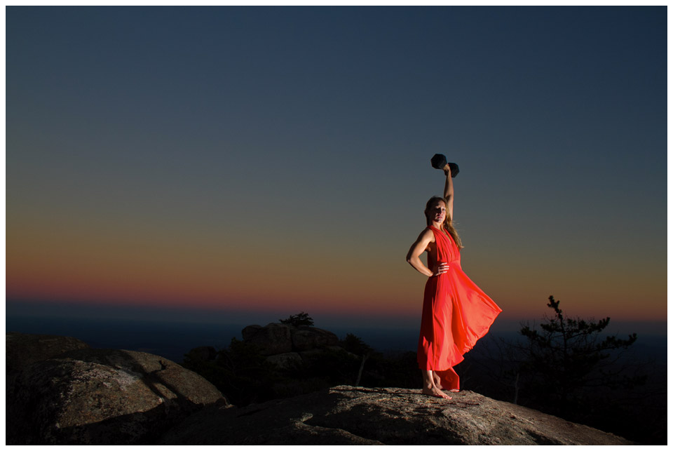 Figure Competitor Photography on Old Rag Mountain I Northern Virginia Fitness Photography I Mollie Tobias Photography
