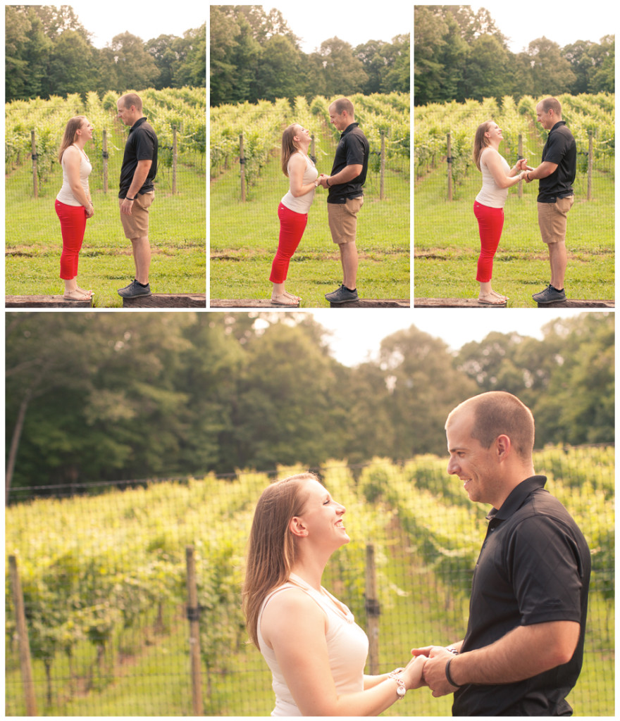 Paradise Springs Winery Summer Engagement Photography I Northern Virginia Wedding Photographer I Mollie Tobias Photography-5