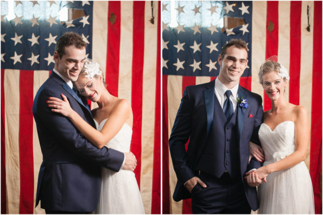 flag wedding photo booth ideas