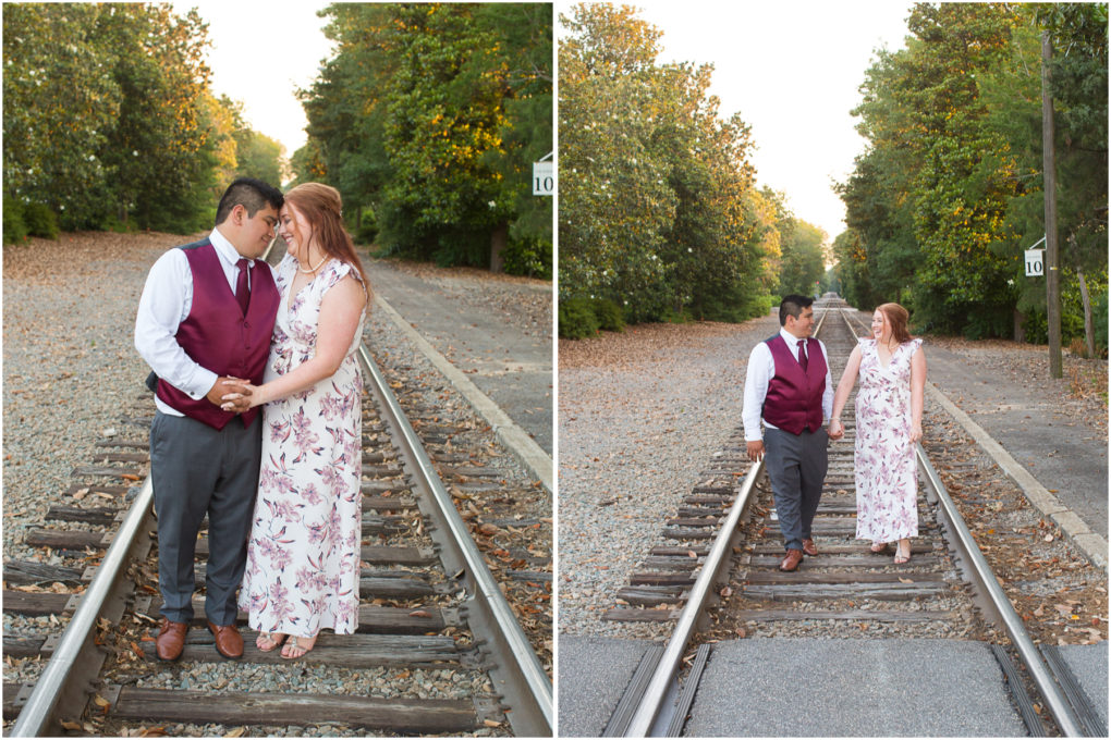 downtown southern pines wedding