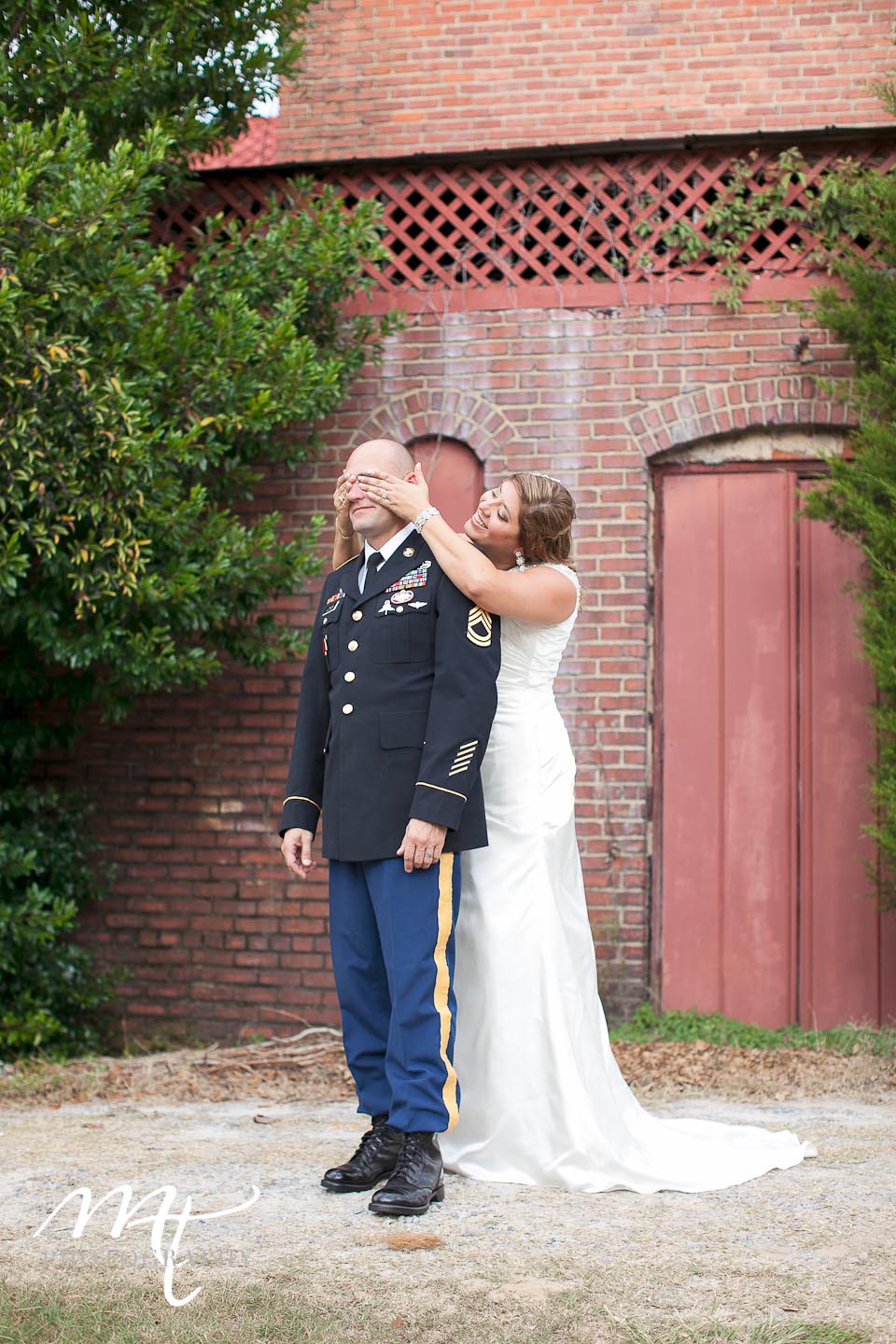 Southern Pines, NC fall hotel wedding photography