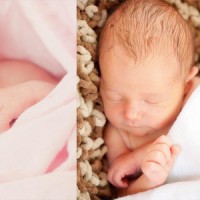 front royal newborn photography - baby f