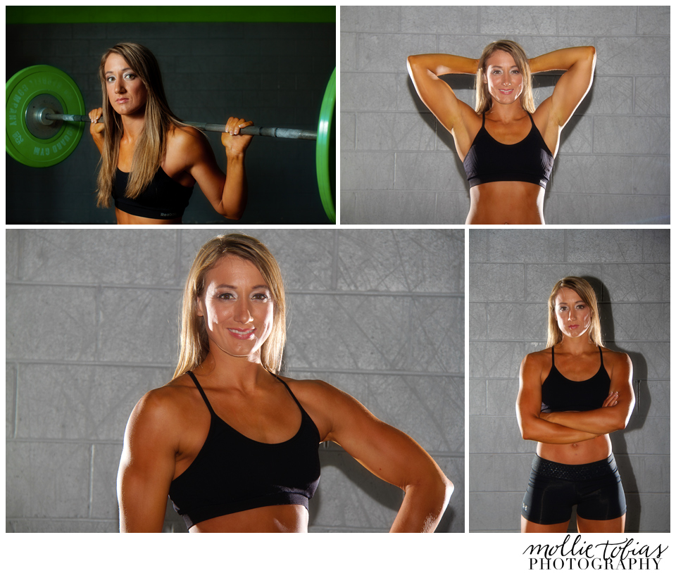 fit woman weightlifting