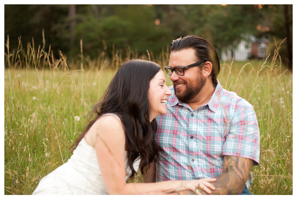 A Southern Pines, North Carolina engagement session at Weymouth Center