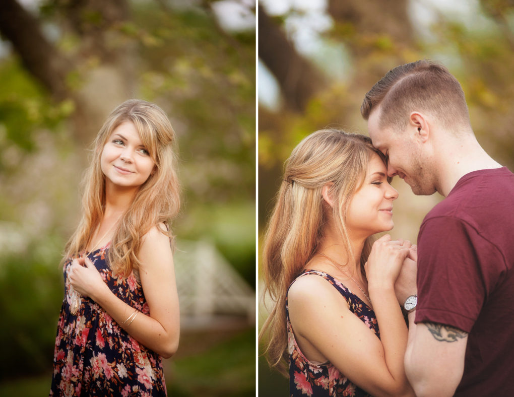 rustic-summer-engagement-session-forest