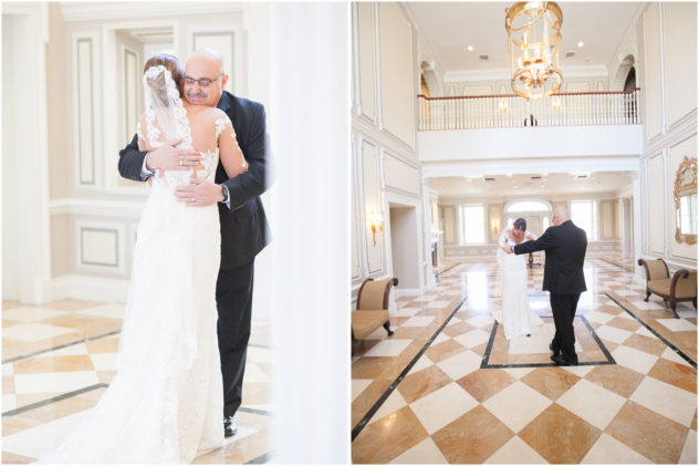 first-look-dad-southern-pines-wedding-photography