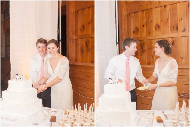 cake-cutting-barn-wedding