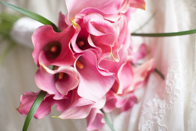 pink-lily-wedding-bouquet