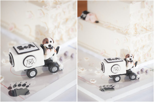 wedding-cake-details-zamboni-dog