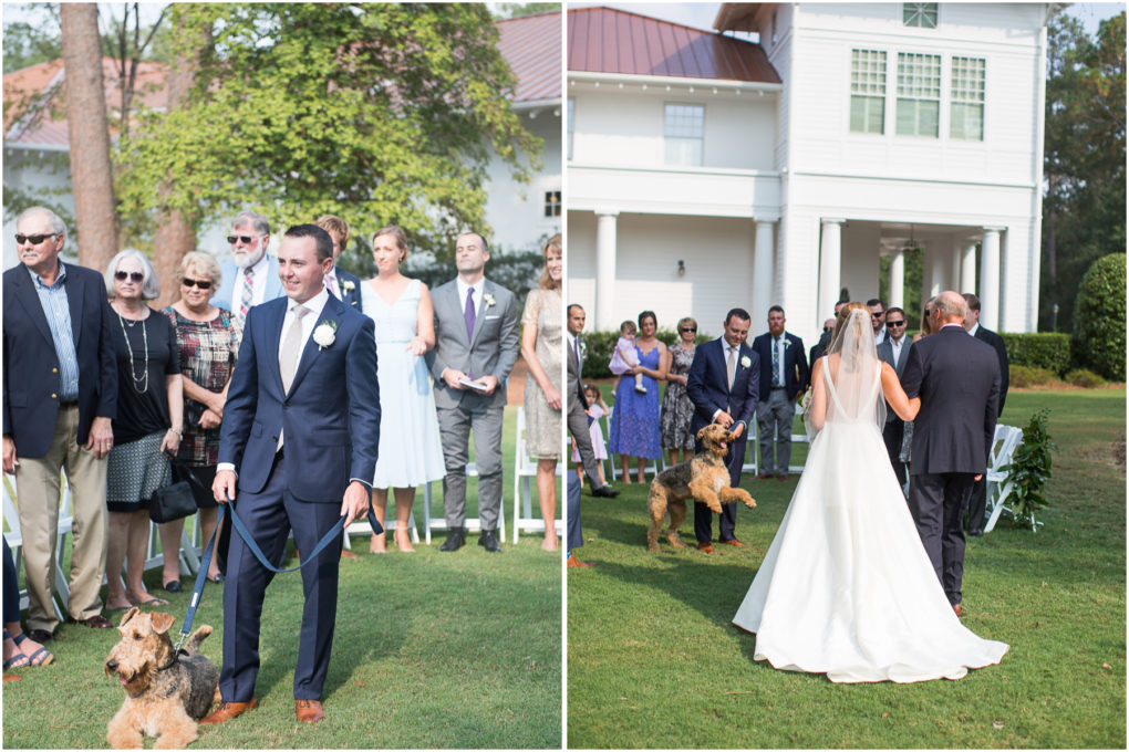 include pets in your wedding photos
