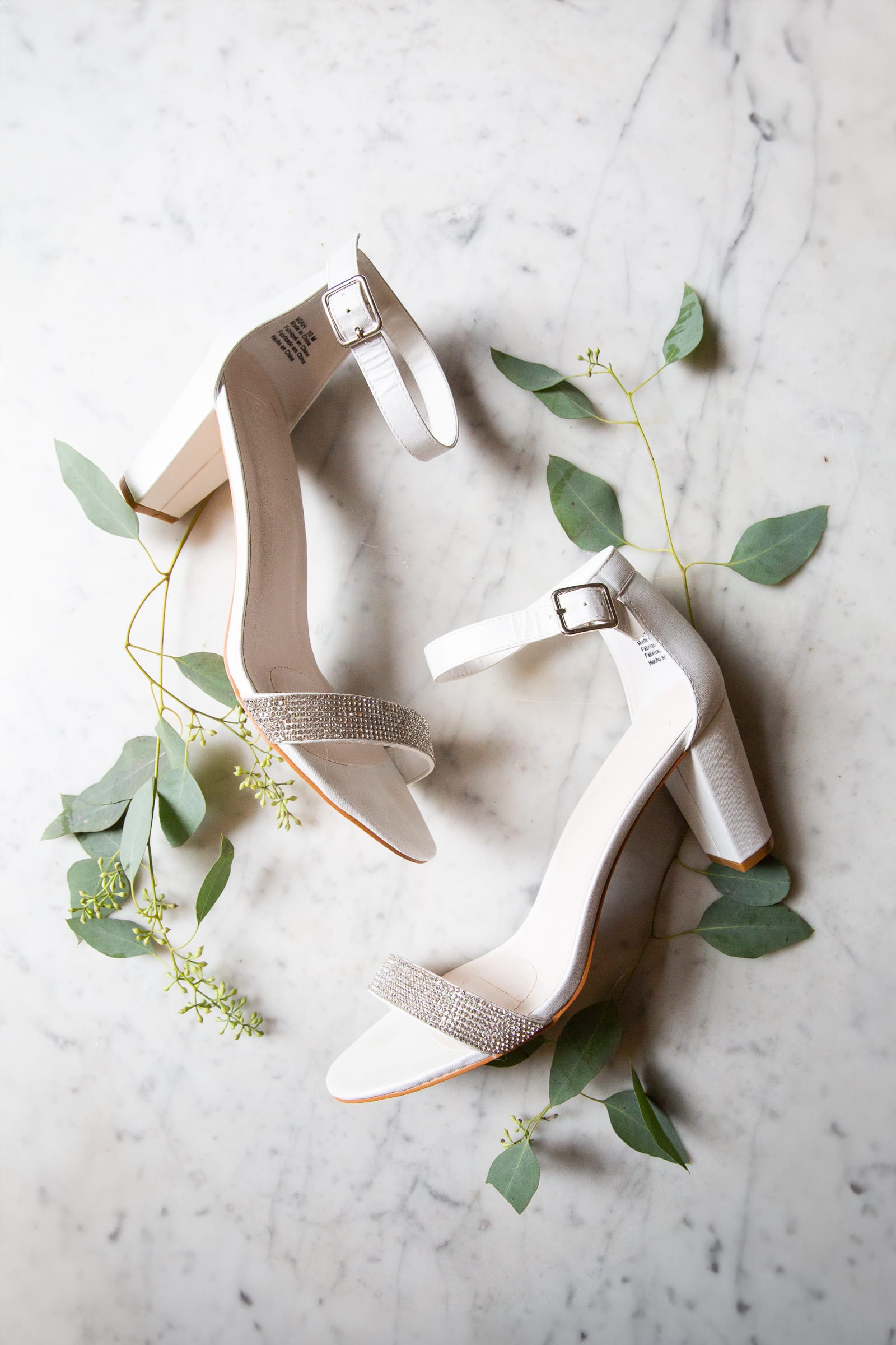 white wedding shoes for bride