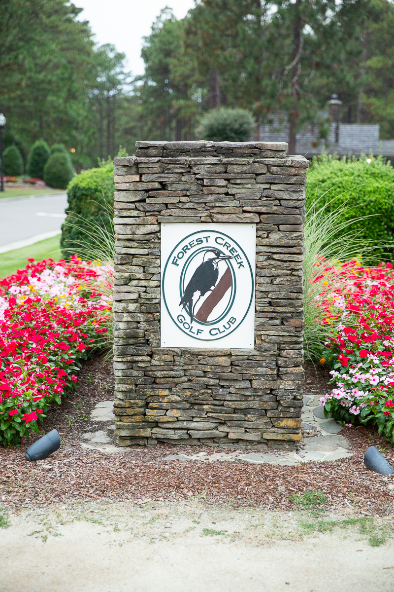 Entrance to Forest Creek wedding venue