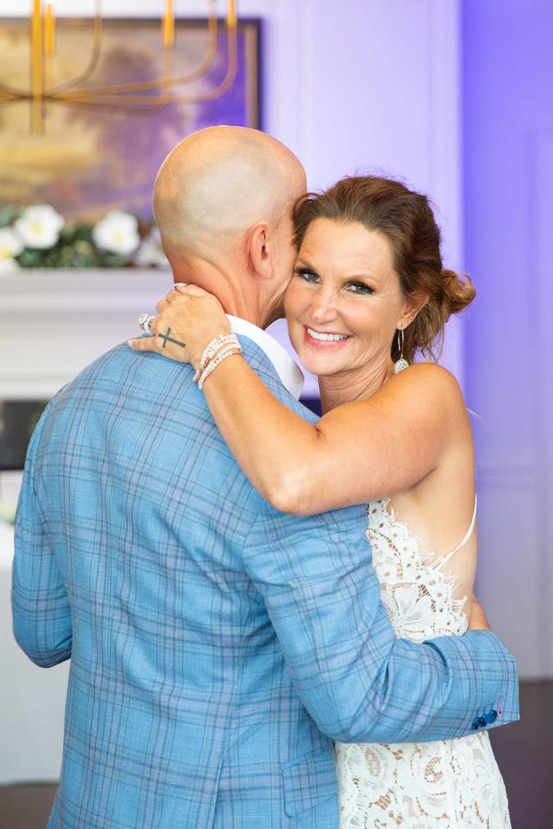 Couple dancing at Pinehurst wedding