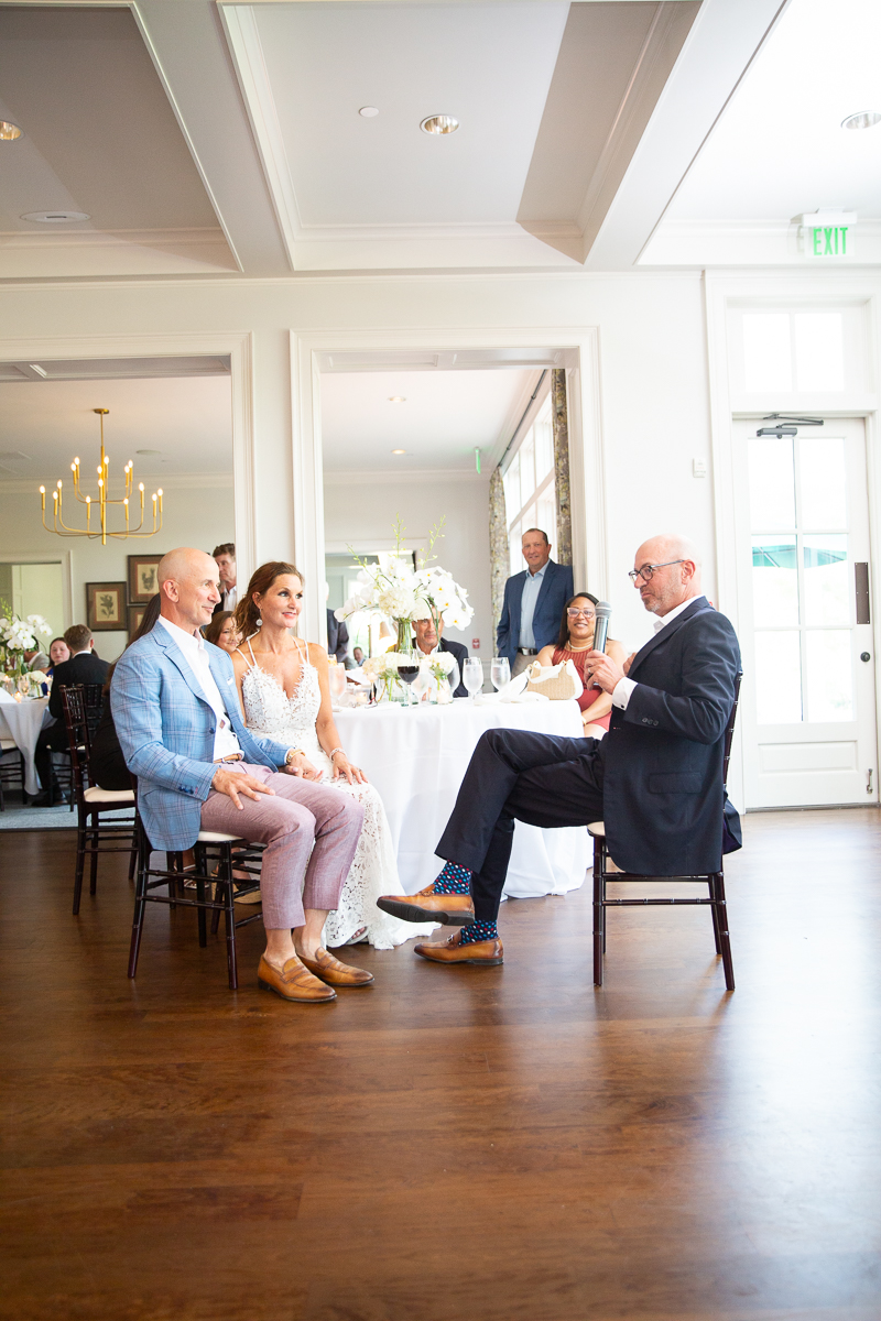 Reception at Forest Creek wedding